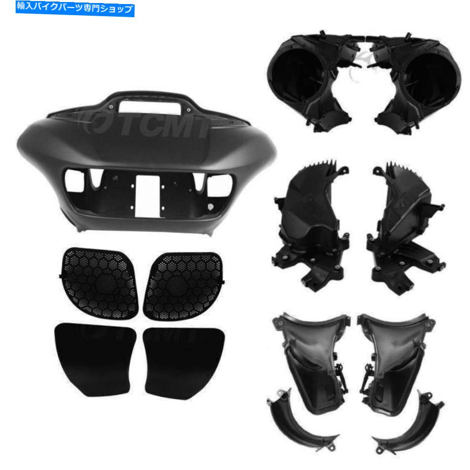 Inner Fairing ハーレーロードグライド15-20のためのマットの内側の外側のフェアリングスピーカーグローブボックスエアダクト Matte Inner Outer Fairing Speaker Glove Box Air Duct For Harley Road Glide 15-20【並行輸入品】｜Us Custom Parts Shop USDM