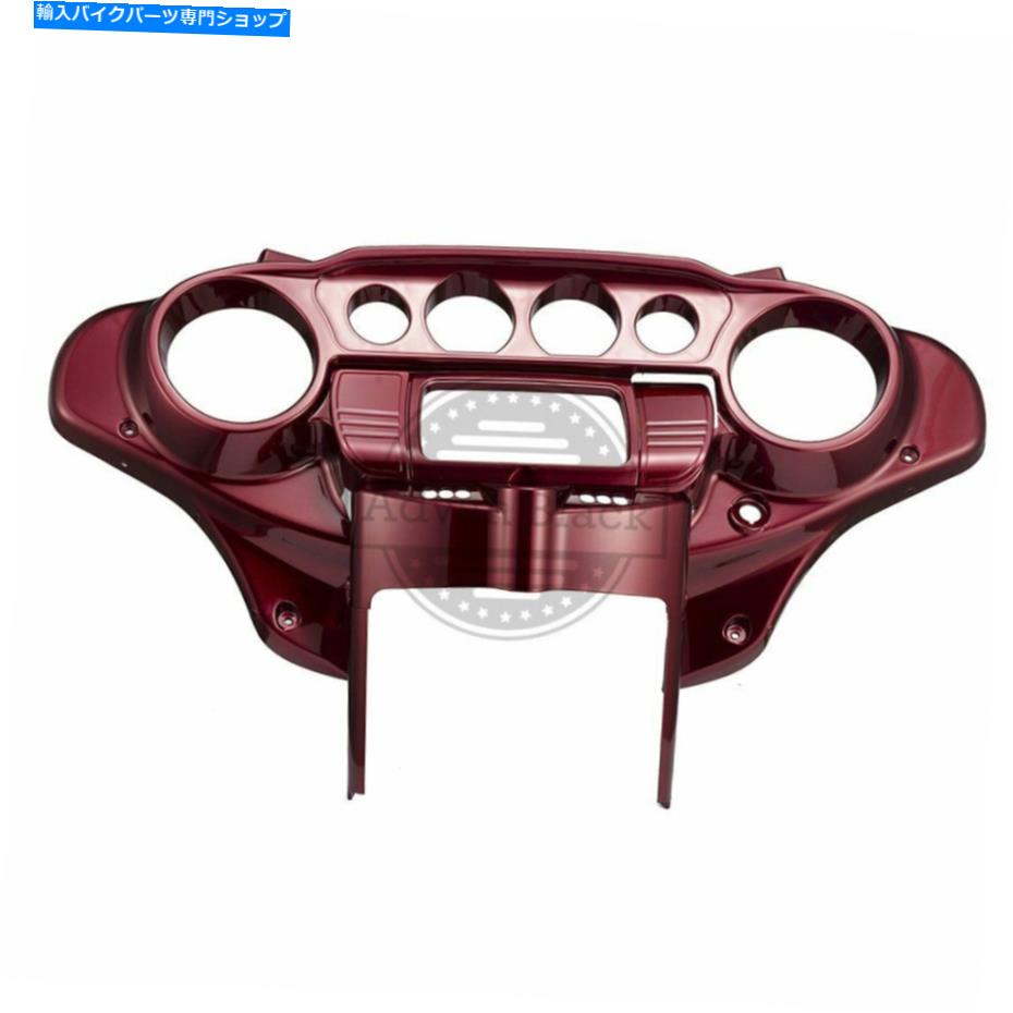 Inner Fairing ベロシティレッドサンググルバットウィングインナーカウルフェアリングキャップフィット2014-2018ハーレーツーリング Velocity Red Sunglo Batwing Inner Cowl Fairing Cap Fit 2014-2018 Harley Touring【並行輸入品】|Us Custom Parts Shop USDM