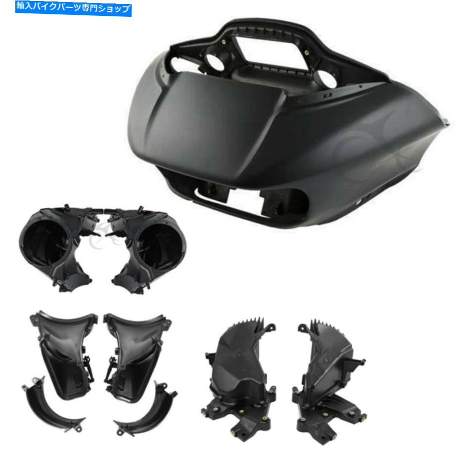 Inner Fairing ハーレーロードグライド2015-2020のためのインナーアウターフェアリンググローブボックススピーカーボックス Inner Outer Fairings Glove Box Speaker Boxes For Harley Road Glide 2015-2020【並行輸入品】
