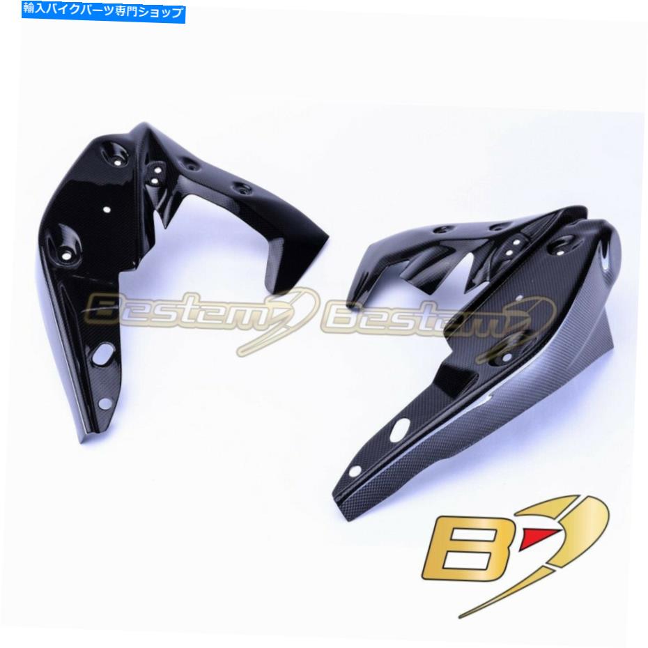 Inner Fairing 2011-2015スピードトリプル1050カーボンファイバーラジエーターインナーカウルサイドカバーフェアリング 2011-2015 Speed Triple 1050 Carbon Fiber Radiator Inner Cowl Side Cover Fairing【並行輸入品】