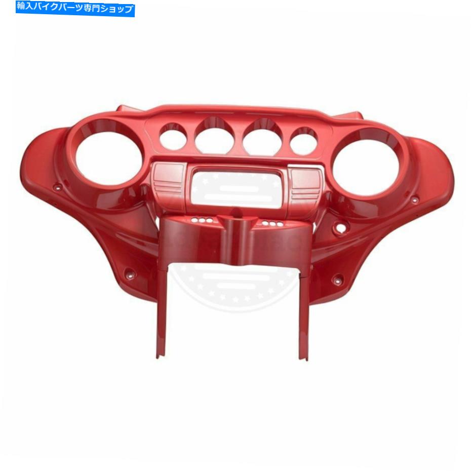 Inner Fairing ラグーナオレンジバットウィングインナースピードメーターカウルフェアリング、2014-19ハーリーツーリング Laguna Orange Batwing Inner Speedometer Cowl Fairing For 2014-19 Harley Touring【並行輸入品】