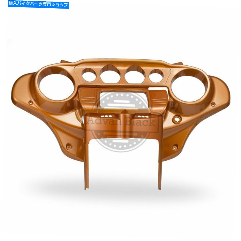 Inner Fairing アンバーウイスキーバットウィングインナースピードメーターカウルフェアリングキャップハーリーツーリング2014-18 Amber Whiskey Batwing Inner Speedometer Cowl Fairing Cap Harley Touring 2014-18【並行輸入品】｜Us Custom Parts Shop USDM