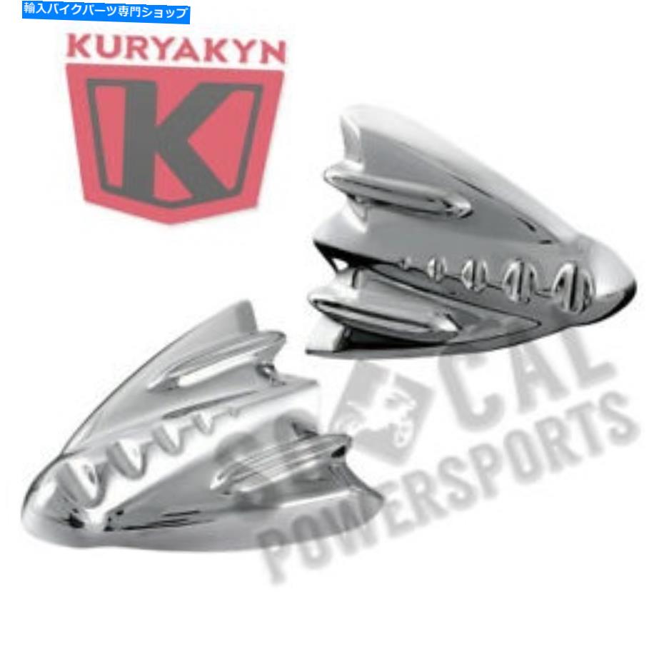 Inner Fairing クラスキン2010ハーレーダビッドソンFLHXXXストリートグライドトリケインナーフェアリングCVRプレート Kuryakyn 2010 Harley Davidson FLHXXX Street Glide Trike INNER FAIRING CVR PLATE【並行輸入品】
