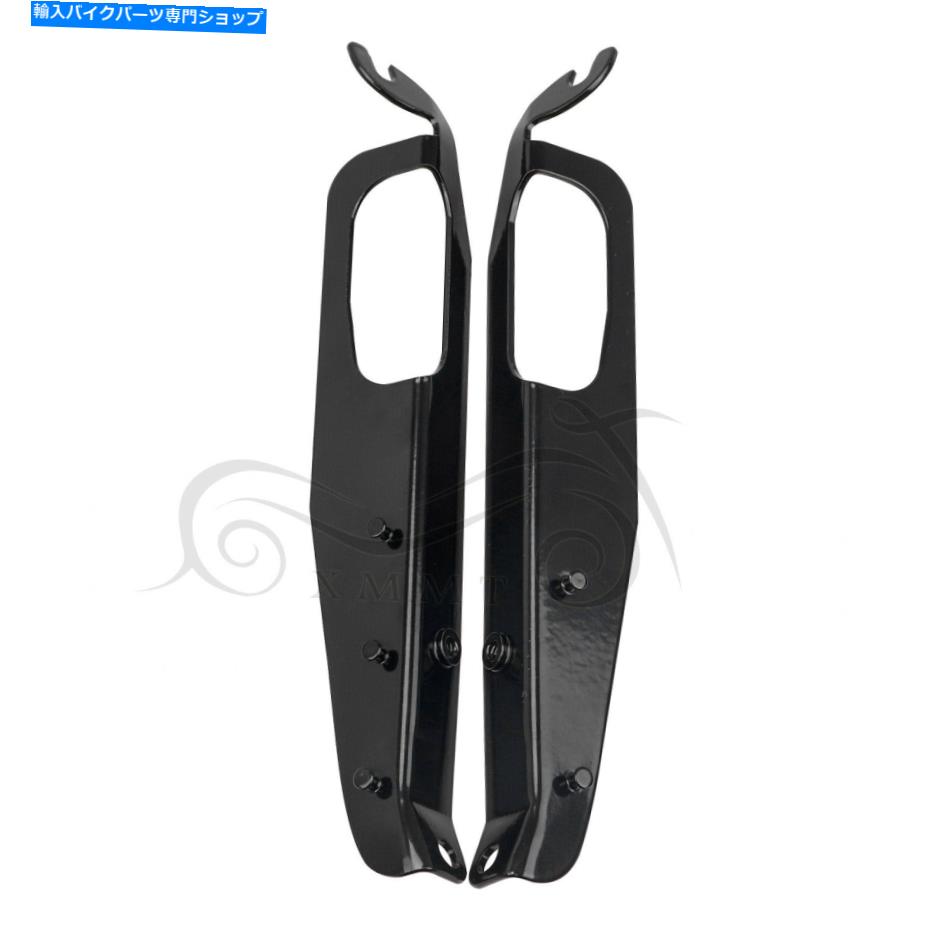 Inner Fairing Harley Street Glide 06-13 flhx flhxseのための黒の内側のフェアリングサポートブラケット Black Inner Fairing Support Bracket For Harley Street Glide 06-13 FLHX FLHXSE【並行輸入品】