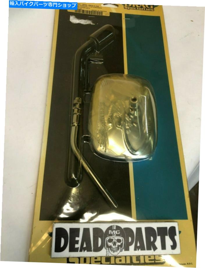 Mirror ハーレークロムライブワシ左右ミラーDS-302116 Harley chrome live to ride eagle left right mirror DS-302116【並行輸入品】