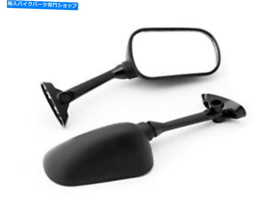 Mirror 鈴木黒の新しいスタイルレーシングミラー左右セット - SV650 SV1000 GSXR 1000 Suzuki Black New Style Racing Mirrors Left & Right Set - SV650 SV1000 GSXR 1000【並行輸入品】