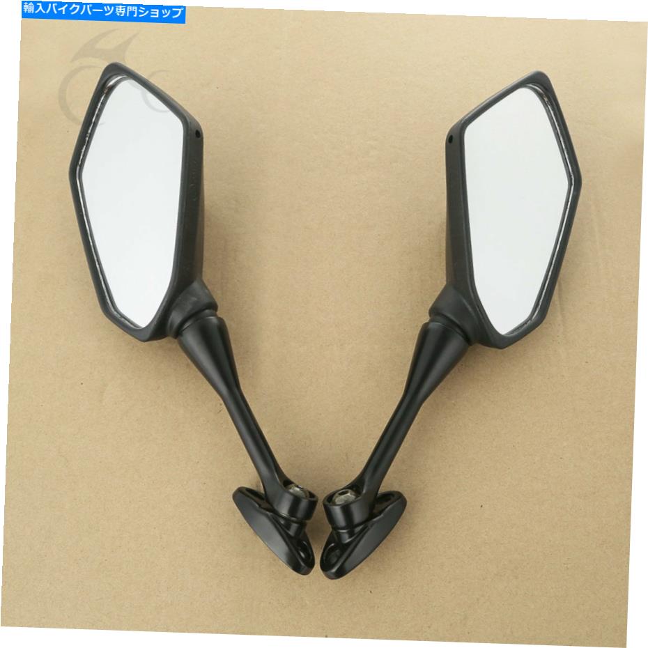 Mirror ペアオートバイのバックサイドミラーフィットホンダCBR 600RR 2003-2019 Pair Motorcycle Rearview side Mirrors Fit For HONDA CBR 600RR 2003-2019【並行輸入品】