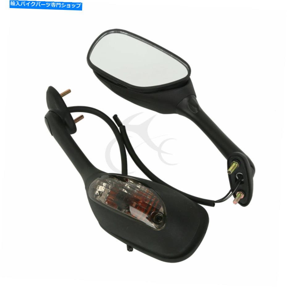 Mirror バックサイドミラーインジケータスズキGSXR600 750 1000 06-15のための信号フィット Rearview Side Mirror Indicator Turn Signal Fit For Suzuki GSXR600 750 1000 06-15【並行輸入品】
