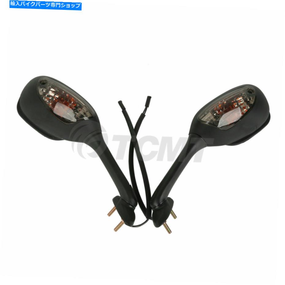 Mirror Suzuki GSXR600 GSX-R 750 2006-2015用バックサイドミラーW /回転信号 Rearview Side Mirror W/Turn Signal For Suzuki GSXR600 GSX-R 750 2006-2015【並行輸入品】