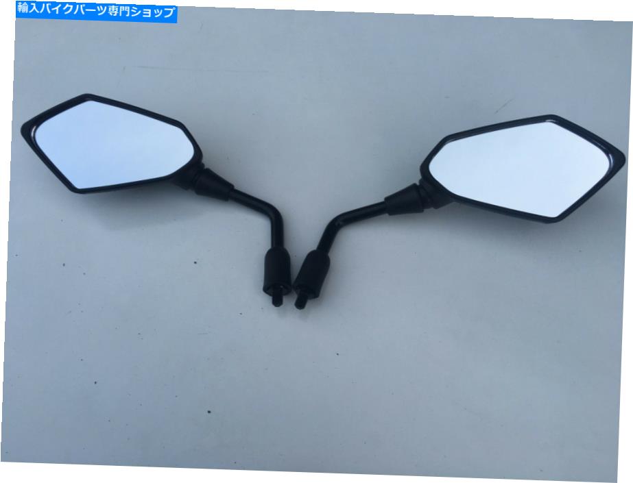 Mirror BMW F650GS F800GS F800Rのための2ピースのオートバイリアビューミラーF800R Aprilia SL750 08-11 2pcs Motorcycle Rear View Mirror For BMW F650GS F800GS F800R Aprilia SL750 08-11【並行輸入品】