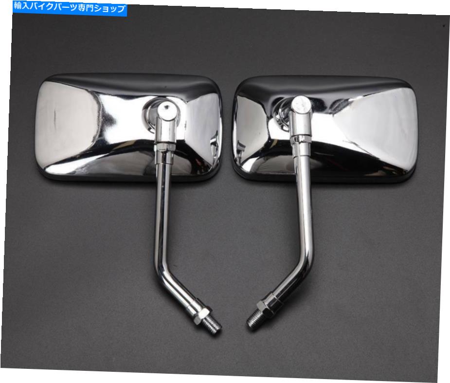 Mirror ホンダシャドウエースエアロスピリットRS VT 750 1100アメリカのための長方形のオートバイのミラー Rectangle Motorcycle Mirrors for Honda Shadow ACE Aero Spirit RS VT 750 1100 US【並行輸入品】