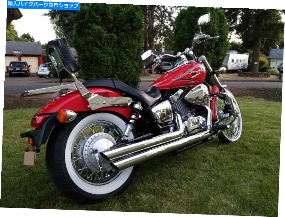 Mirror 2007年2008年2009 2009ホンダシャドウスピリット750 C2 VT750C2のクロムオートバイミラー Chrome Motorcycle Mirrors For 2007 2008 2009 Honda Shadow Spirit 750 C2 VT750C2【並行輸入品】