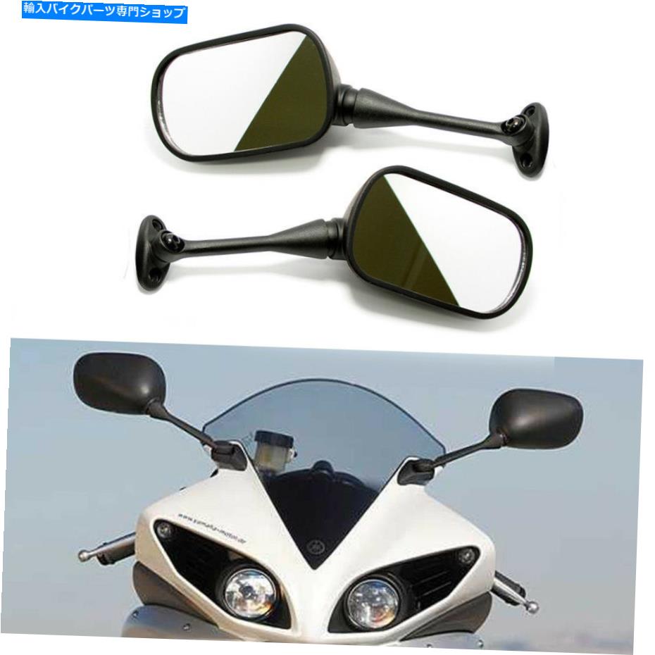 Mirror Fits Honda CBR1000RR 2004 2004 2006 2007 2007 Black Outaycle Reseviewサイドミラー FITS HONDA CBR1000RR 2004 2005 2006 2007 BLACK MOTORCYCLE REARVIEW SIDE MIRRORS【並行輸入品】