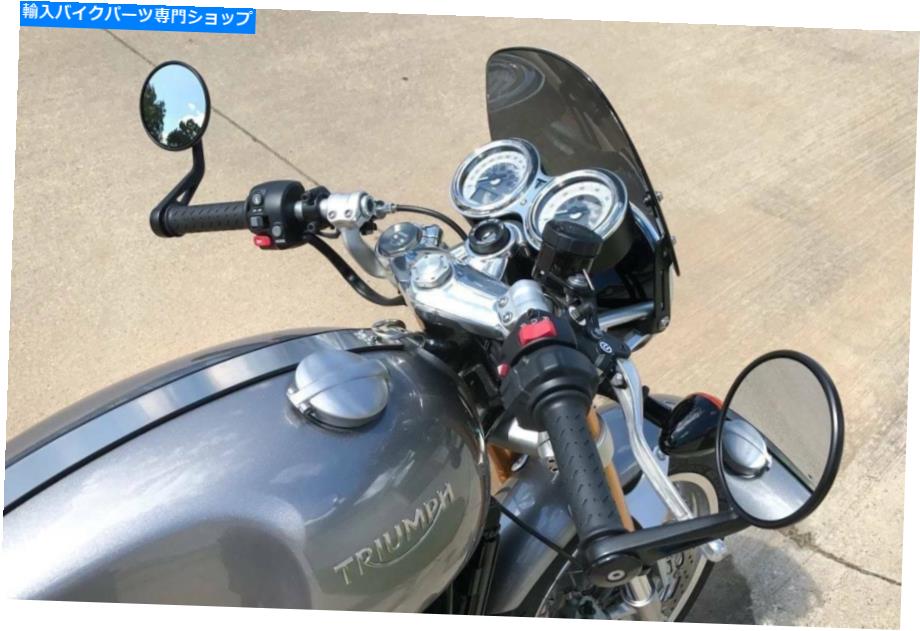 トライアンフ　スラクストンミラー Amazon.co.jp: バイクバーエンドミラー トライアンフ用
