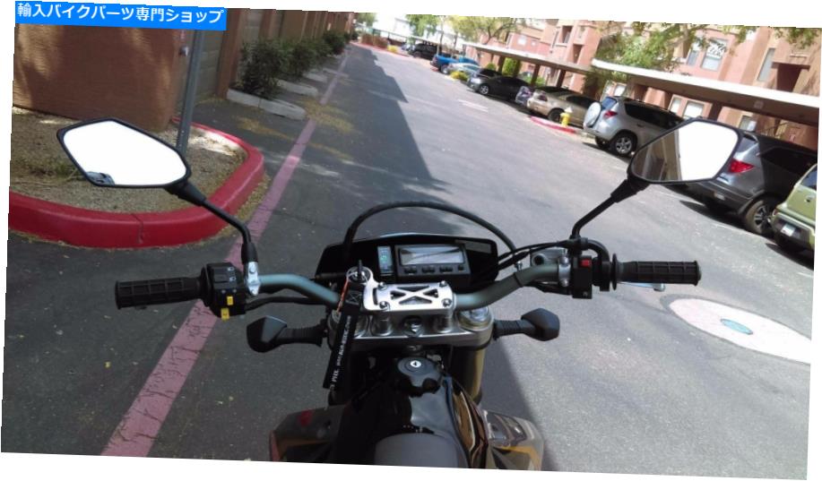 Mirror オートバイリアビューミラー10mm 2019年2018年2017年2017年2017年鈴木DRZ400SM DRZ400 Motorcycle Rear View Mirrors 10mm For 2019 2018 2017 2016 Suzuki DRZ400sm DRZ400【並行輸入品】