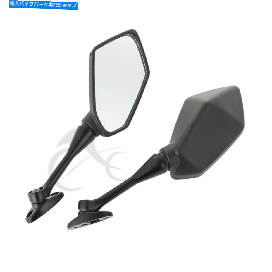Mirror モーターサイクルリアサイドビューミラーホンダCBR 1000RR 2004-2007 600RR 03-19 Motorcycle Rear Side View Mirrors Fit For HONDA CBR 1000RR 2004-2007 600RR 03-19【並行輸入品】