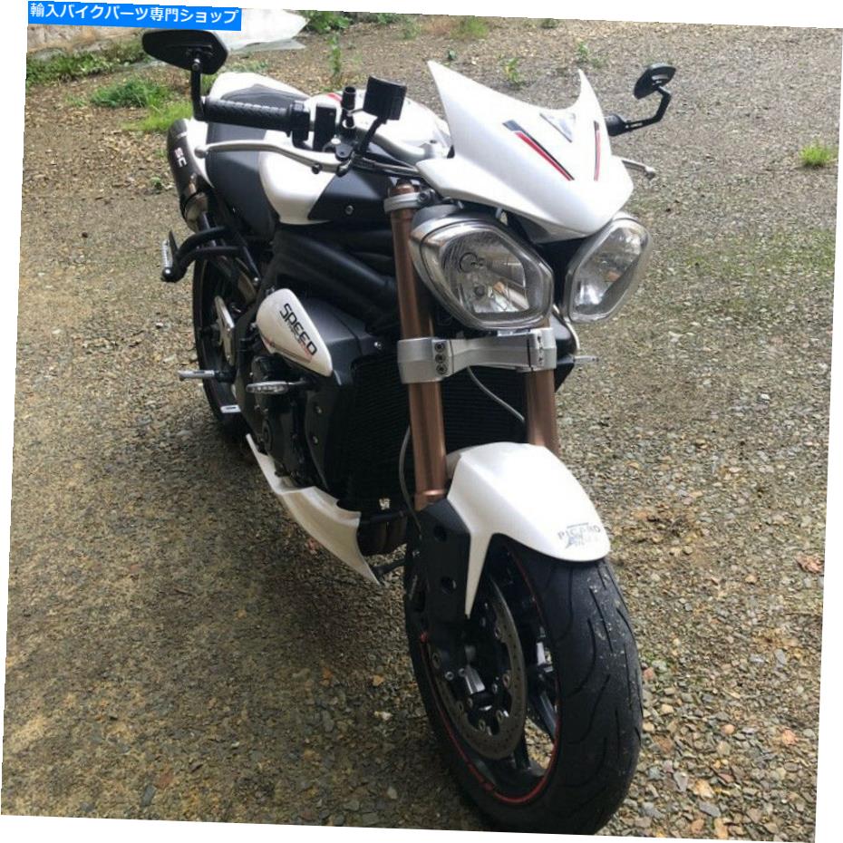 Mirror Aprilia Honda Ducati USのためのブラックオートバイハンドルバーエンドサイドミラー7/8 \