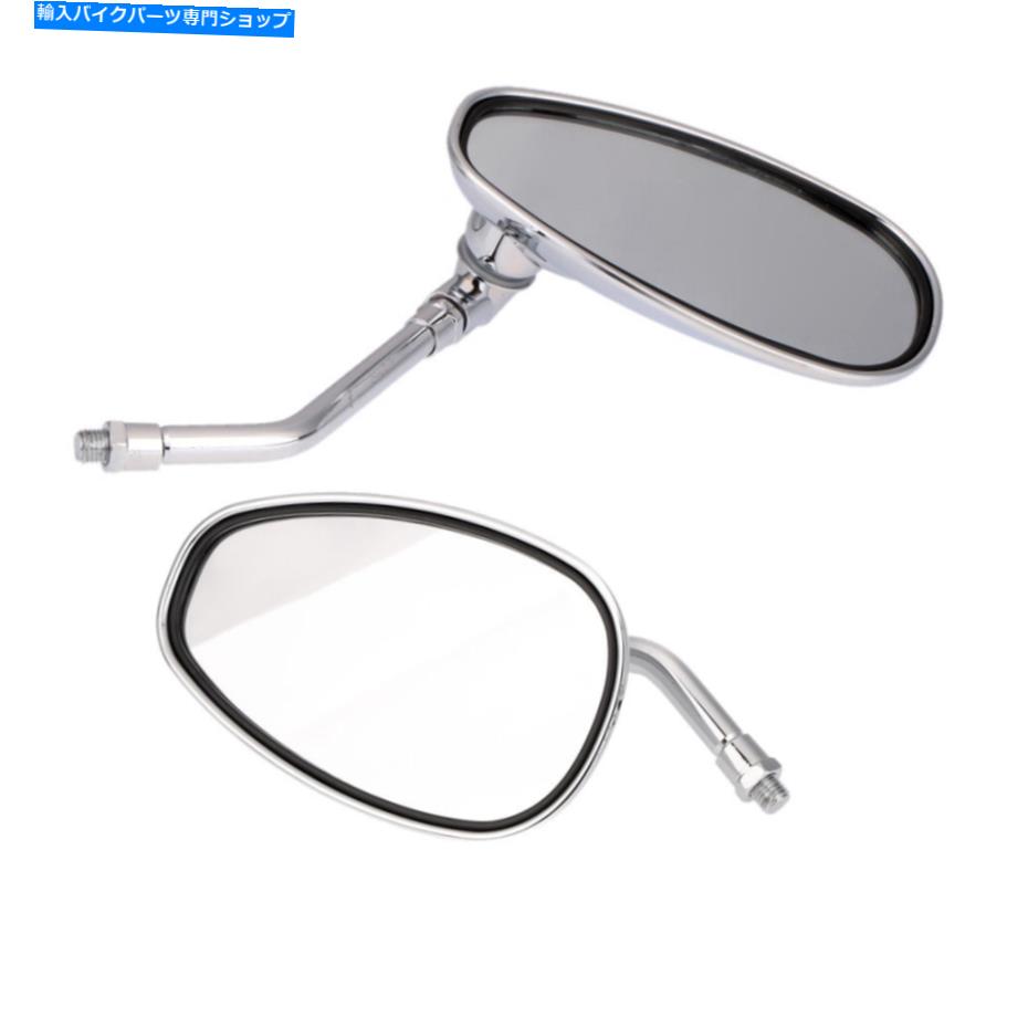 Mirror Lexmoto Valencia 50cc＆125cc 10mm用のクロムミラーのペア PAIR OF CHROME MIRRORS FOR lexmoto valencia 50cc & 125CC 10MM【並行輸入品】