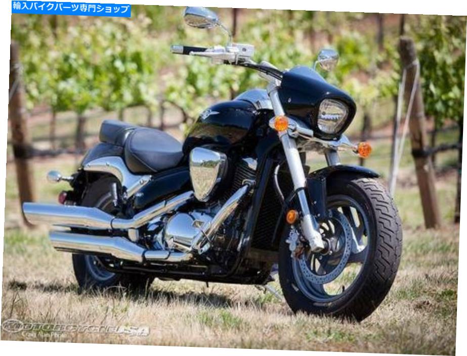 Mirror スズキBoulevard M50 C90 C50 Volusia VL800用オートバイリアビューサイドミラー Motorcycle Rear View Side Mirrors For Suzuki Boulevard M50 C90 C50 Volusia VL800【並行輸入品】