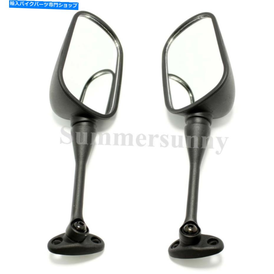 Mirror ホンダ2003-2010のための自動車の黒いサイドミラー2004年2004年2008年CBR1000RR Motorbikes Black Side Mirrors for Honda 2003-2010 CBR600RR 2004-2008 CBR1000RR【並行輸入品】