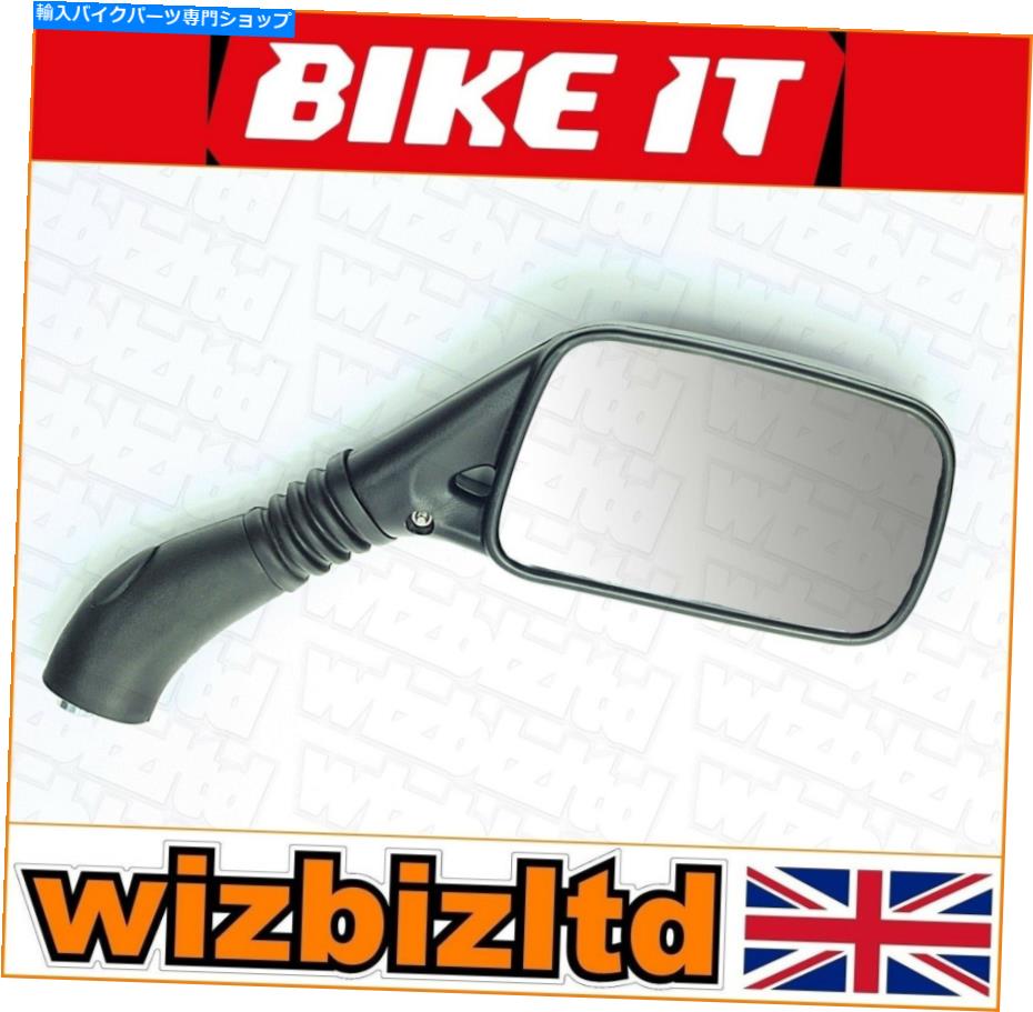 Mirror Aprilia Leonardo 250 1999-2003 [バイキイトブラック] [右ミラーのみ] MRASR50R Aprilia Leonardo 250 1999-2003 [Bikeit Black] [Right Mirror Only] MRASR50R【並行輸入品】
