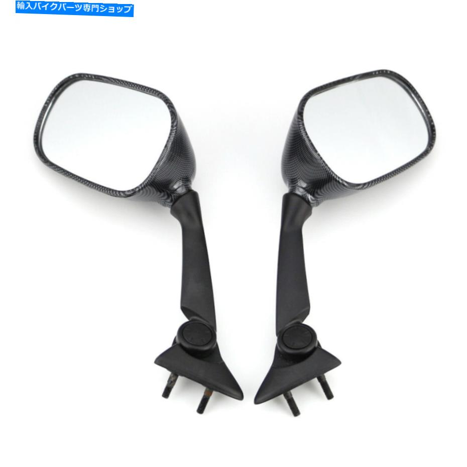 Mirror ヤマハYZF R1 2009用オートバイリアビューミラー2011年2011年 Motorcycle Rearview Mirrors For Yamaha YZF R1 2009 2010 2011 Carbon【並行輸入品】