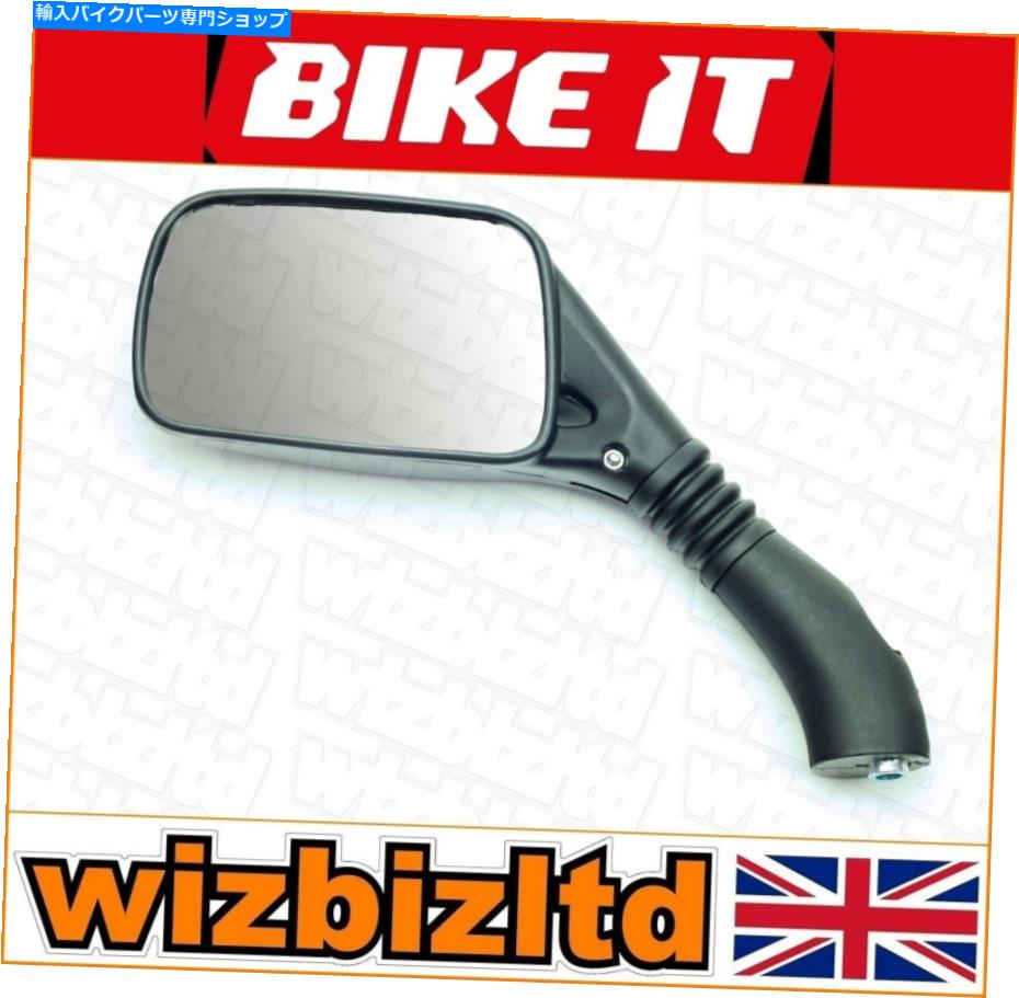 Mirror Aprilia Amico 50 1994-1998 [バイキイトブラック] [左ミラーのみ] MRASR50L Aprilia Amico 50 1994-1998 [Bikeit Black] [Left Mirror Only] MRASR50L【並行輸入品】