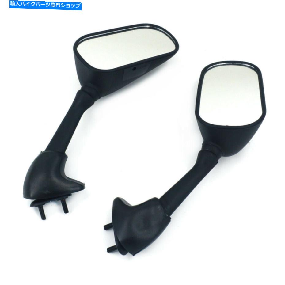 Mirror YZF R6 YZFR6S YZF R1オートバイのための黒サイドのリサイブミラーの背面図 Black Side Rearview Mirrors Rear View For YZF R6 YZFR6S YZF R1 Motorcycle【並行輸入品】
