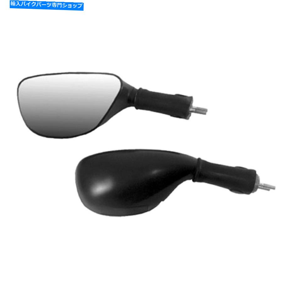 Mirror エミゴ右側ブラックミラー EMGO Right Side Black Mirror【並行輸入品】