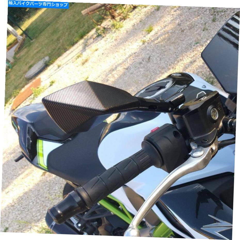 Mirror スズキDRZ400SM DRZ400 2017年2017年2017年2017年2017年のためのオートバイリアビューサイドミラー Motorcycle Rear View Side Mirrors For Suzuki DRZ400SM DRZ400 2016 2017 2018 2019【並行輸入品】 26,332円