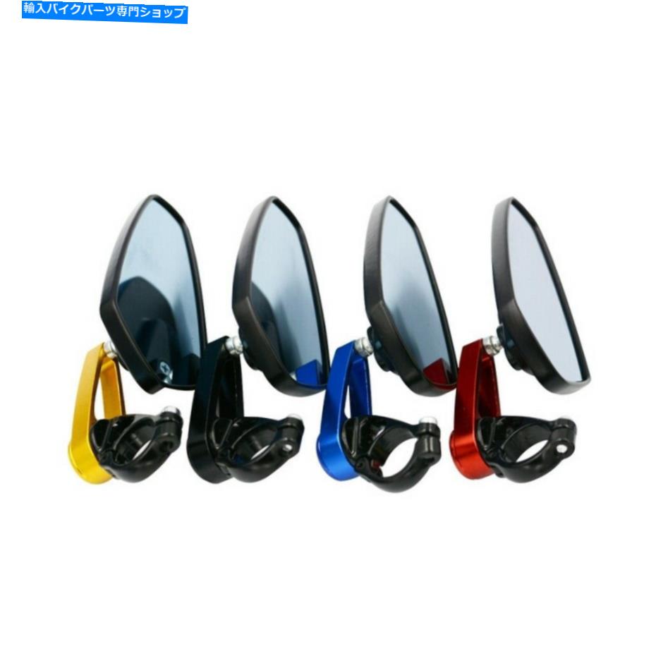 Mirror 7/8インチオートバイバックミラーモーターバイクアクセサリーサイドビューミラー 7/8 Inch Motorcycle Rearview Mirror Motorbike Accessories Side View Mirror【並行輸入品】
