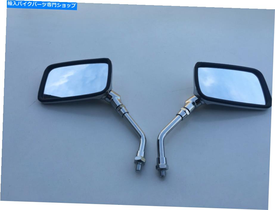 Mirror 真新しいChrome E-Marked長方形のミラースズキSV 650 X / K1 / K2 / K3 99-0410 BRAND NEW CHROME E-MARKED RECTANGULAR Mirrors Suzuki SV 650 X/K1/K2/K3 99-0410MM【並行輸入品】