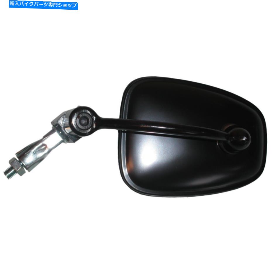 Mirror ミラーブラックの長方形左右のバーエンドタイプ Mirror Black Rectangle Left or Right Bar End Type【並行輸入品】