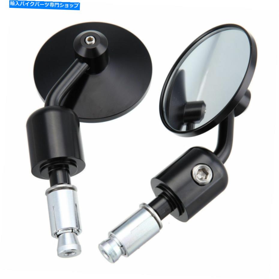 Mirror CNC 3「バーエンドミラーバックBMW DUCATI TRIUMPH 22mm 7/8」クランプハンドルバー CNC 3\