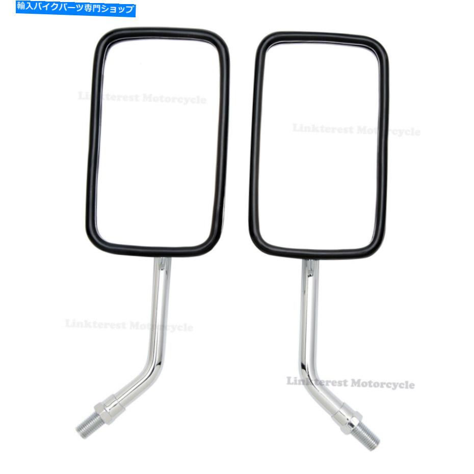 Mirror ホンダシャドウスピリット750 1100 VTX1300 VTX1800クロムオートバイミラー10mm For Honda Shadow Spirit 750 1100 VTX1300 VTX1800 Chrome Motorcycle Mirrors 10MM【並行輸入品】