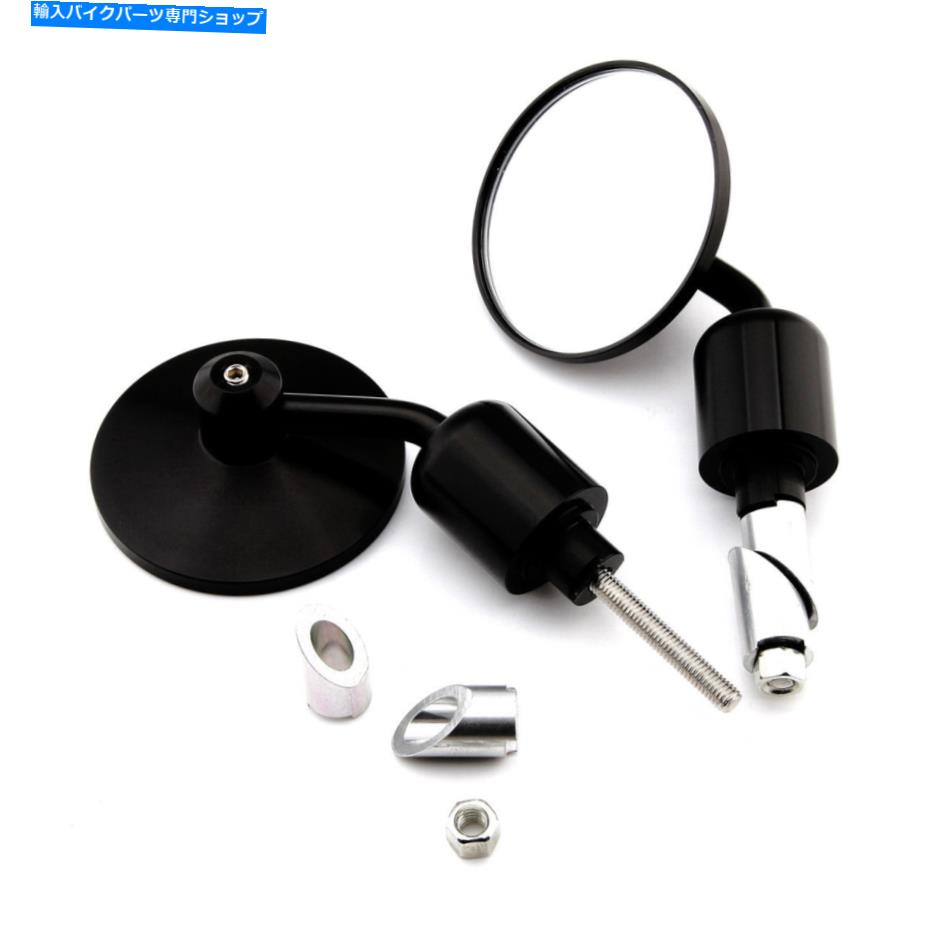 Mirror スズキGSX-R R600 R750 1000 1300R andit 650 1250のためのビレットバーエンドミラー Billet Bar End Mirrors For Suzuki GSX-R R600 R750 1000 1300R Bandit 650 1250【並行輸入品】