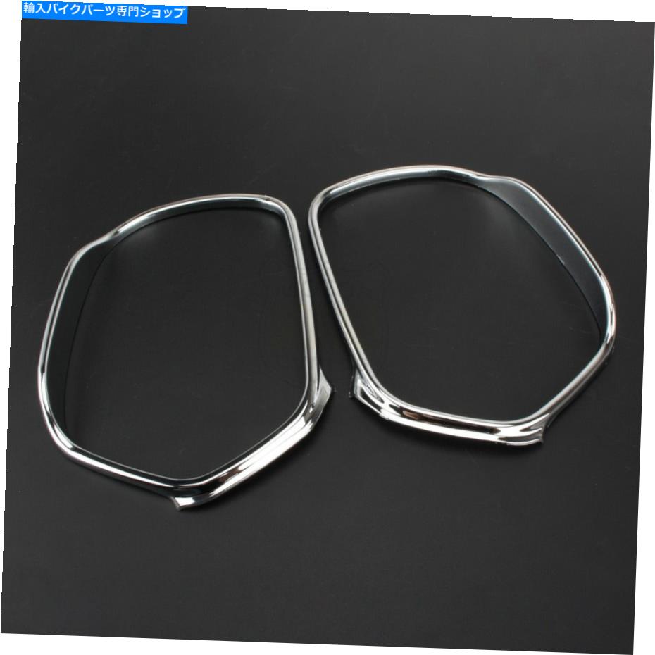 Mirror ホンダゴールドウィングGL1800 GL 1800 2001-2012 2009 2009 2009 2009 2009 2001-2012 2X Plastic Mirrors Trim For Honda Goldwing GL1800 GL 1800 2001-2012 2009 2010【並行輸入品】