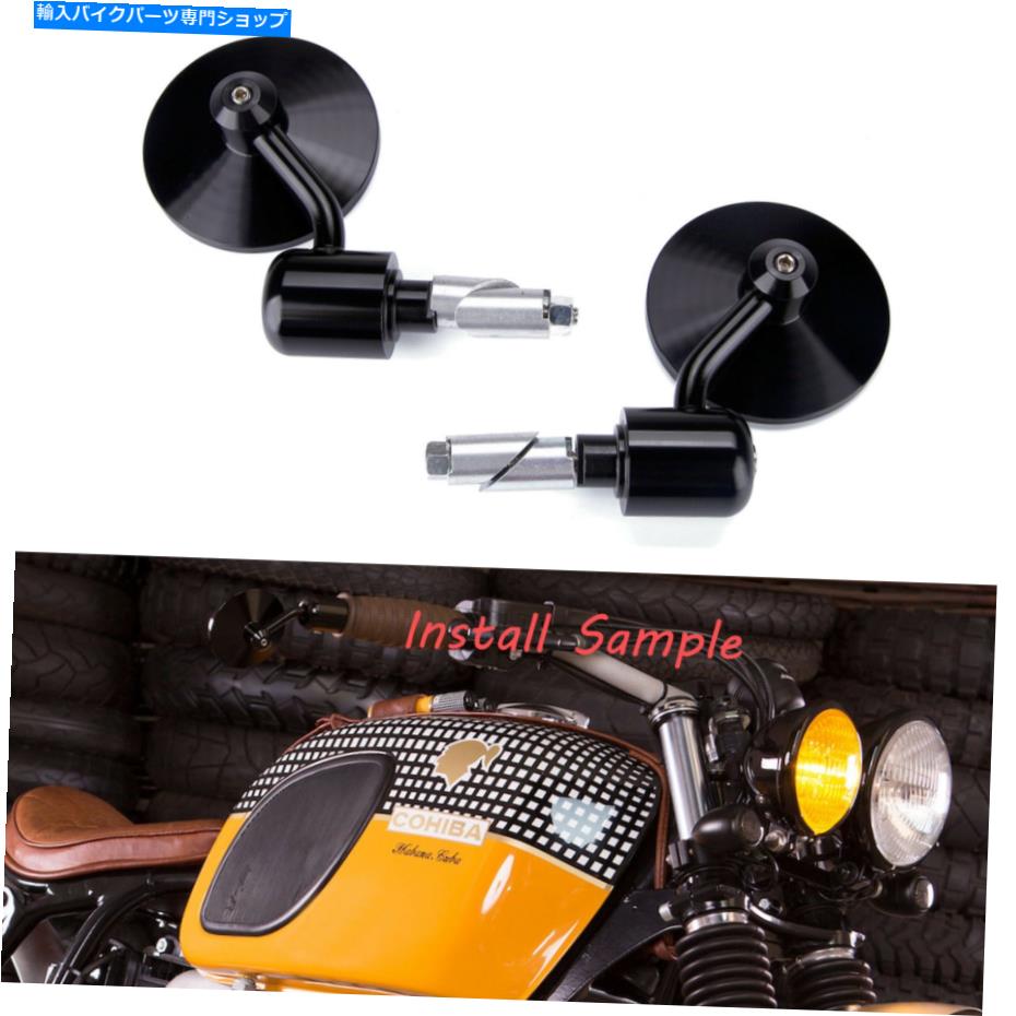 Mirror ホンダGROM 125 / Buell CNCアルミ7/8 \\\
