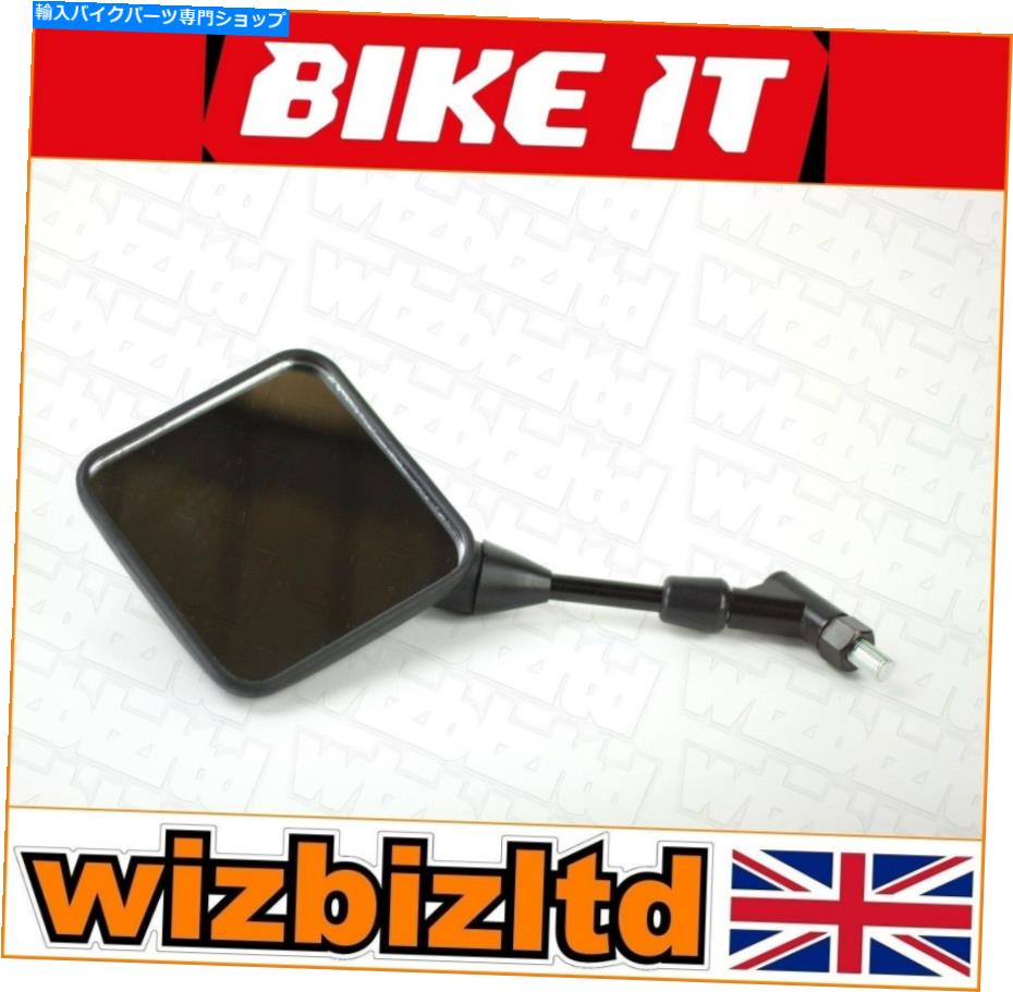 Mirror SUZUKI DR-Z400S 2000-2009 [バイキイトブラック] [左ミラーのみ] MRS012L Suzuki DR-Z400S 2000-2009 [Bikeit Black] [Left Mirror Only] MRS012L【並行輸入品】