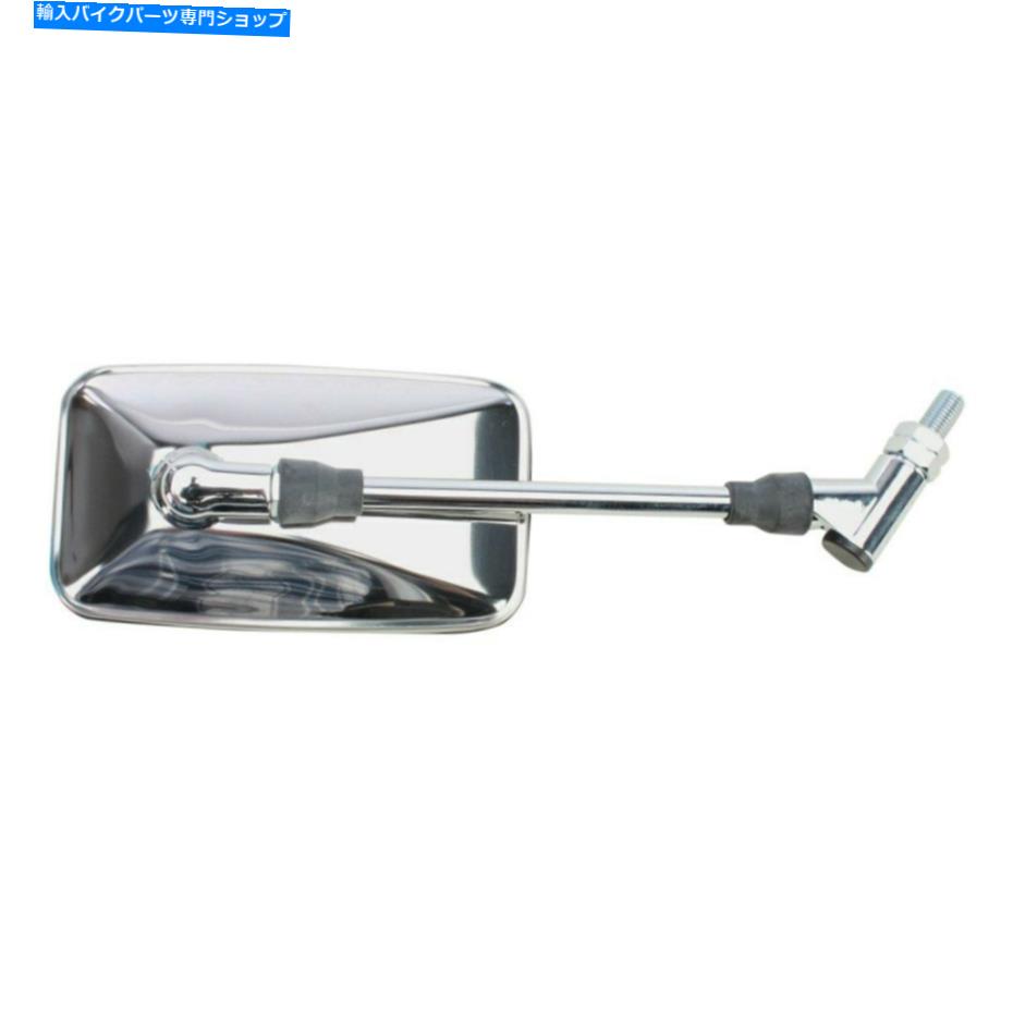 Mirror ヤマハVスター650 2007-2016 Emgo右側クロームミラー For Yamaha V Star 650 2007-2016 EMGO Right Side Chrome Mirror【並行輸入品】