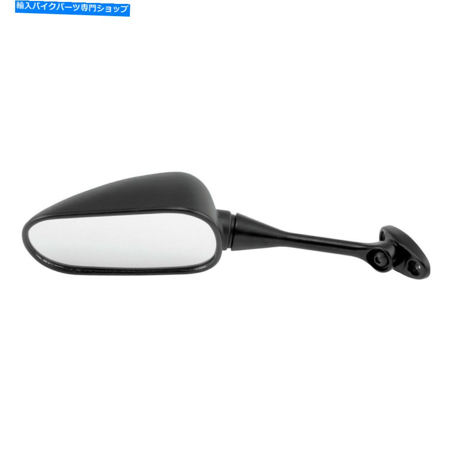 Mirror Honda CBR600RR 03-19 Bikemaster 600279交換用左サイドブラックミラー For Honda CBR600RR 03-19 BikeMaster 600279 Replacement Left Side Black Mirror【並行輸入品】