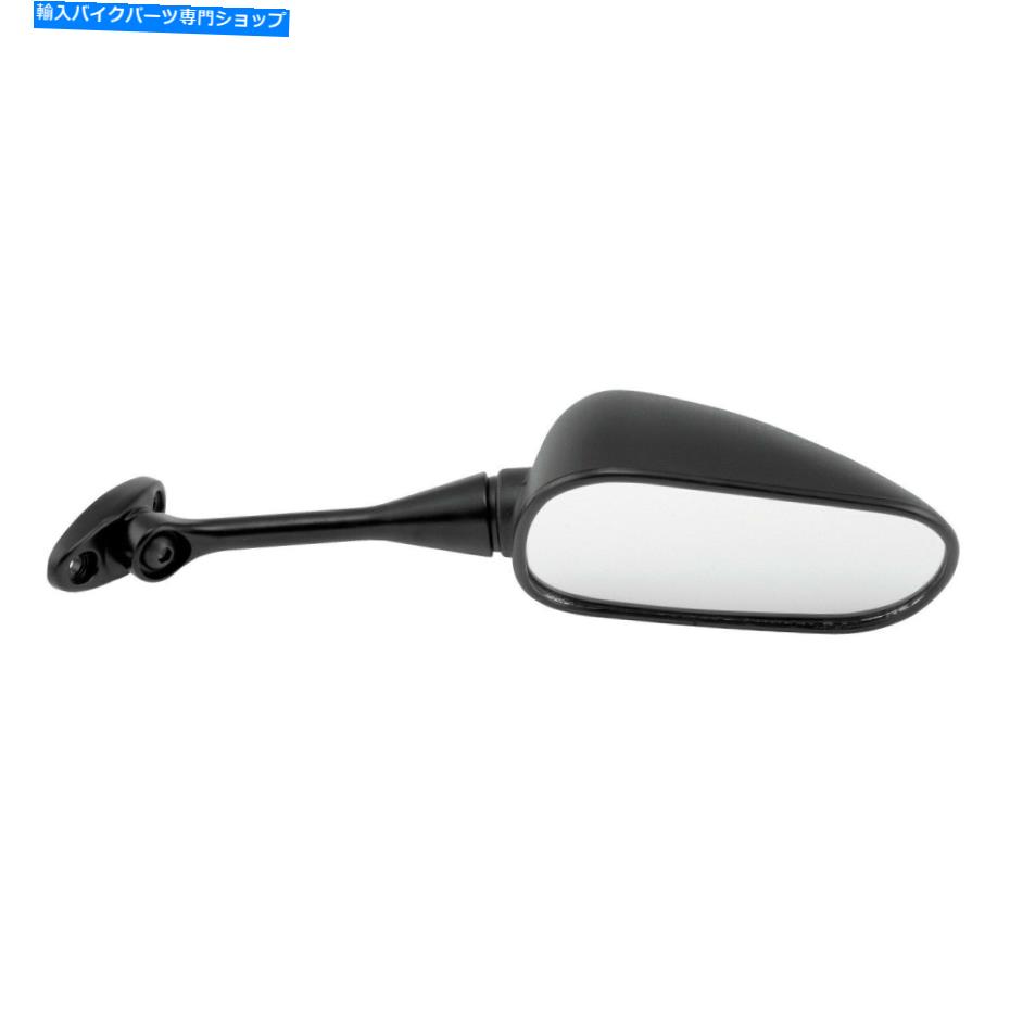 Mirror Honda CBR600RR 03-19 Bikemaster 600278交換用右側ブラックミラー For Honda CBR600RR 03-19 BikeMaster 600278 Replacement Right Side Black Mirror【並行輸入品】