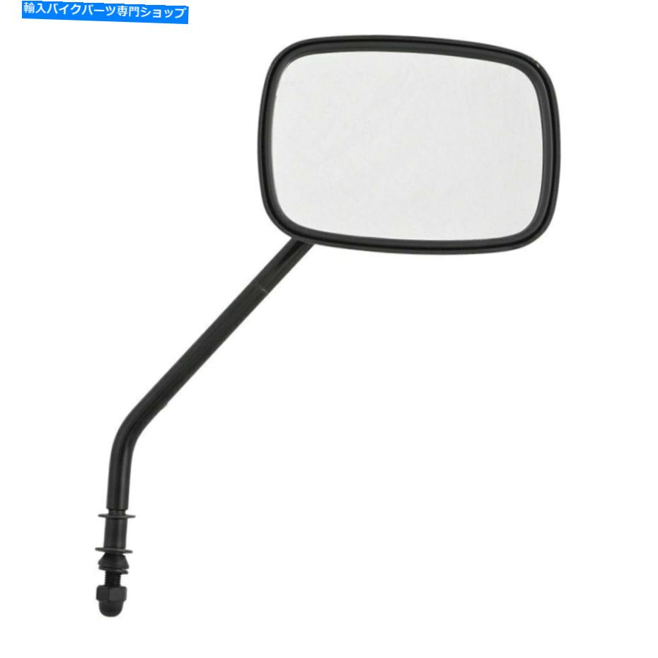 Mirror Harley-Davidson Heritage Classic 18-19左右長円形ブラックミラー For Harley-Davidson Heritage Classic 18-19 Left/Right Oblong Black Mirror【並行輸入品】