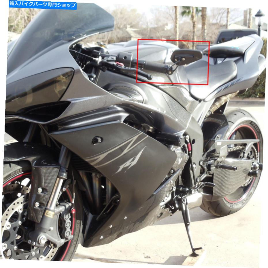 Mirror YAMAHA YZF R1 / R6ブラックオートバイ7/8 \
