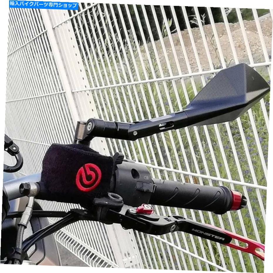 Mirror ホンダGROM 2019 2019 2018 2017 2017 2015 2015 2015オートバイリアビューサイドミラーA For Honda Grom 2020 2019 2018 2017 2016 2015 Motorcycle Rear View Side Mirrors A【並行輸入品】