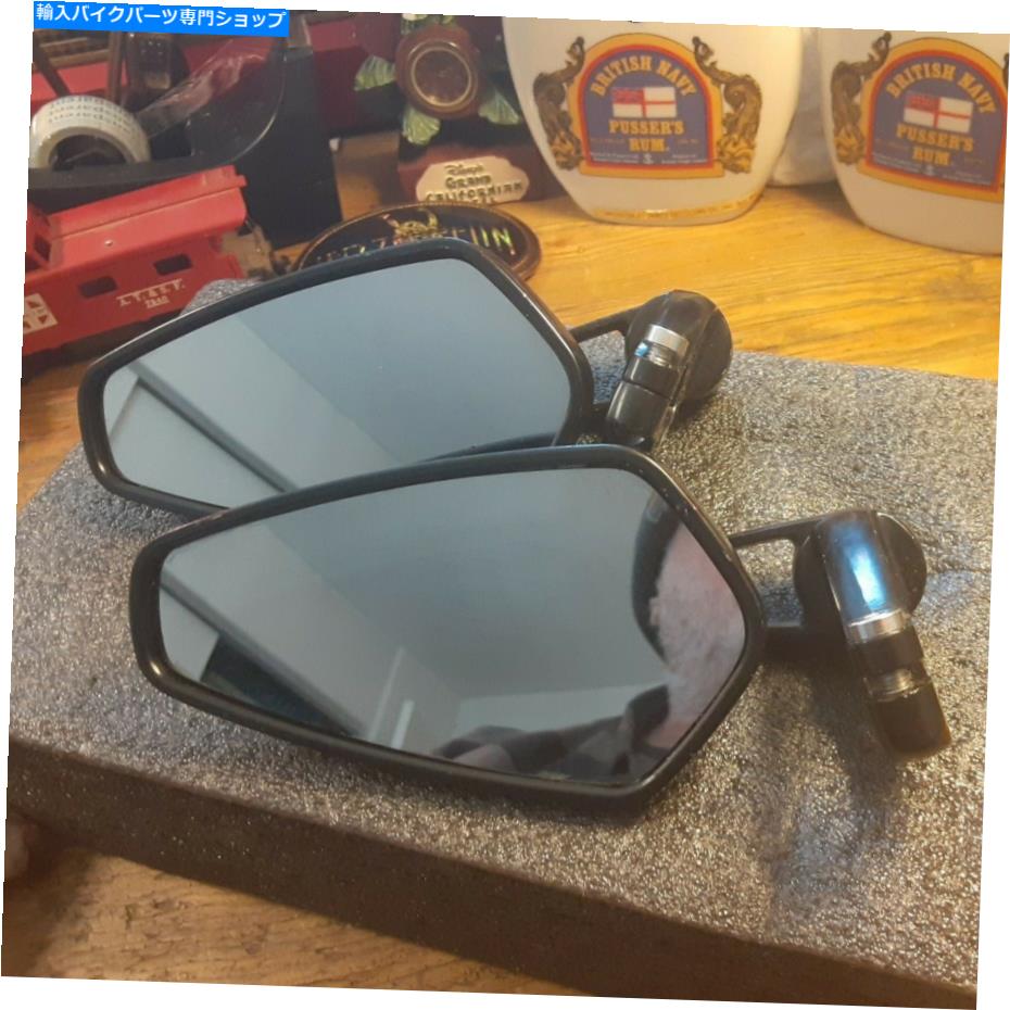 Mirror 7/8インチハンドルバーブラックコートの頑丈なデューティのための自転車ミラー。 Bike mirrors for 7/8\