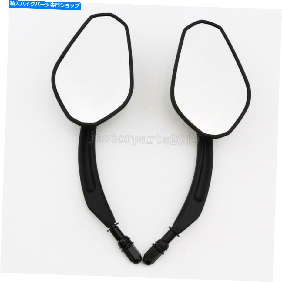 Mirror Harley-Davidson Road King Flhr Classicのための黒アルミ製バックミラー Black Aluminum Rearview Mirrors For Harley-Davidson Road King FLHR Classic【並行輸入品】