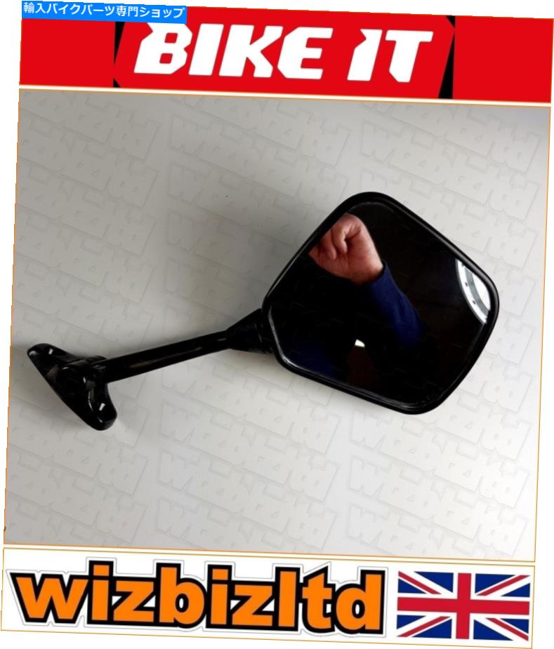 Mirror Yamaha TZR125全年[バイキイトブラック] [右ミラーのみ] Mrytzrr Yamaha TZR125 All Years [Bikeit Black] [Right Mirror Only] MRYTZRR【並行輸入品】