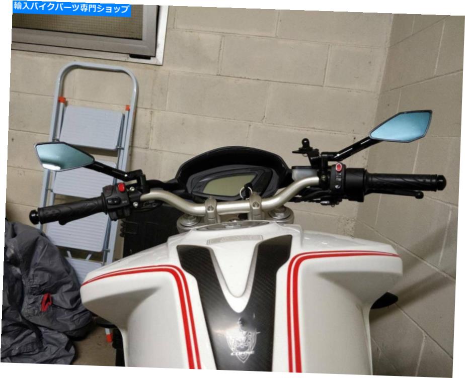 Mirror ホンダCB1000R CB1300 CB600F CB400 CB600F CBF125用オートバイリアビューミラーCB400 Motorcycle Rearview Mirrors For Honda CB1000R CB1300 CB600F CB400 CBR125R CBF125【並行輸入品】