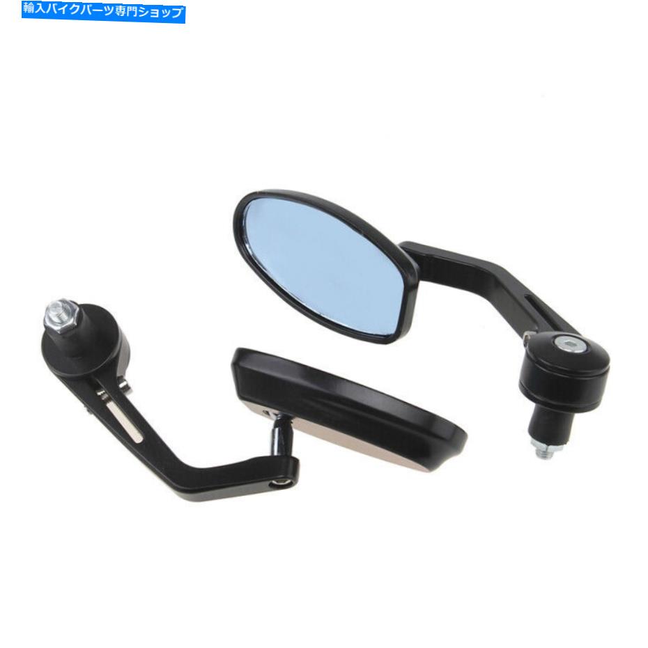 Mirror ユニバーサル8mm 10mmスクリューオートバイブラックリアビューミラーフィットヤマハハーレー Universal 8mm 10mm Screw Motorcycle Black Rear View Mirror Fit Yamaha Harley【並行輸入品】